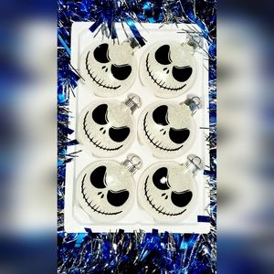Jack Skellington Ornaments set of 6